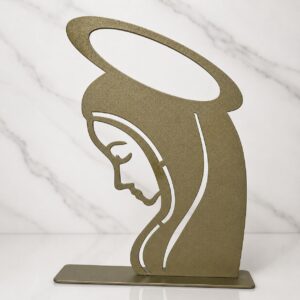 VIRGEN DE PERFIL DE ACERO