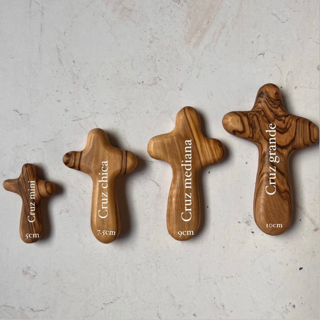 CRUZ DE MANO DE TIERRA SANTA