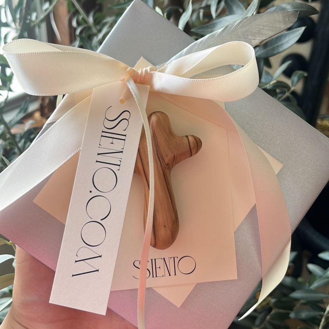 CRUZ DE MANO DE TIERRA SANTA - Imagen 3