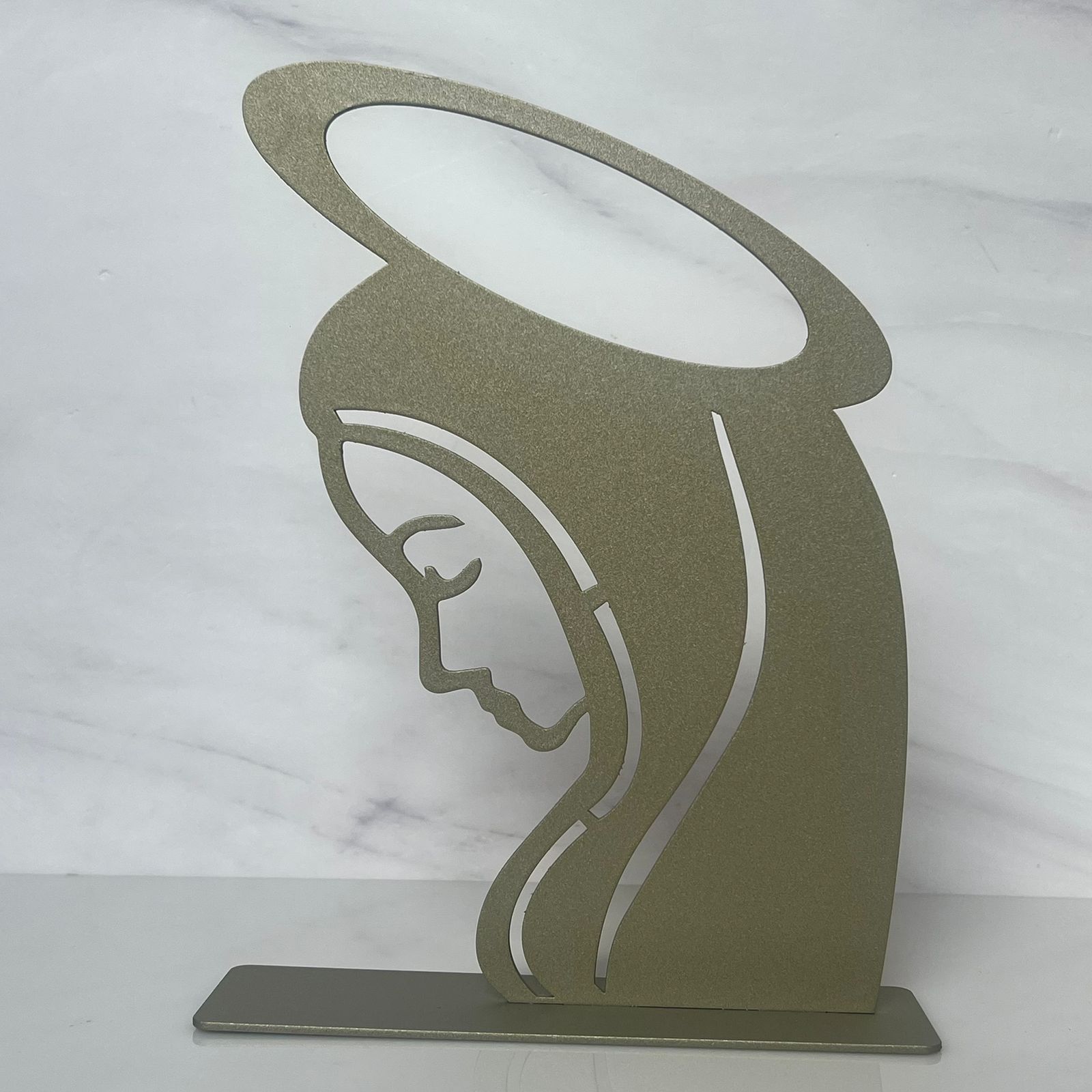 VIRGEN DE PERFIL DE ACERO