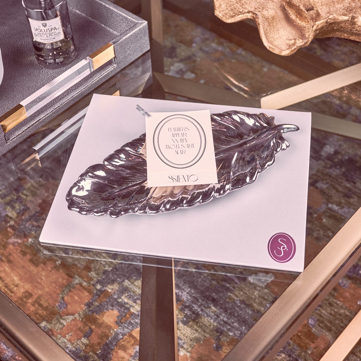 PLATO DE PLUMA - Imagen 2