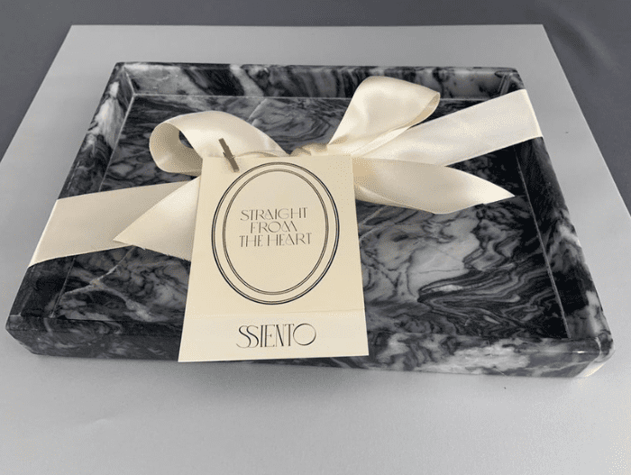 CHAROLA MEDIANA DE PIEDRA EN MARMOL