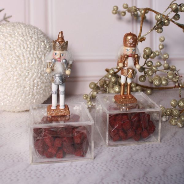 Dúo Gourmet navideño nutckrackers