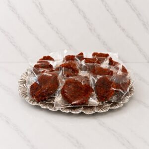 DURAZNOS ENCHILADOS GOURMET PARA COMPARTIR- plateado